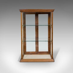 Antique Shop Display Cabinet, English, Walnut, Shop Fitting, Chemist, Victorian