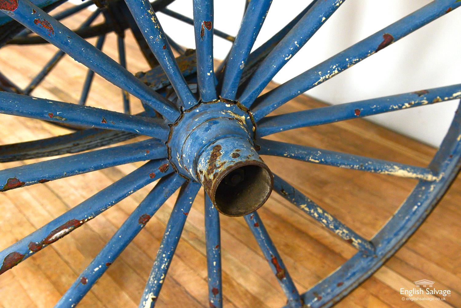 Iron Antique Shop Mongers Cart / Barrow, 20th Century For Sale