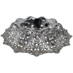 Antique Shreve Sumptuous Sterling Silver Centrepiece Bowl