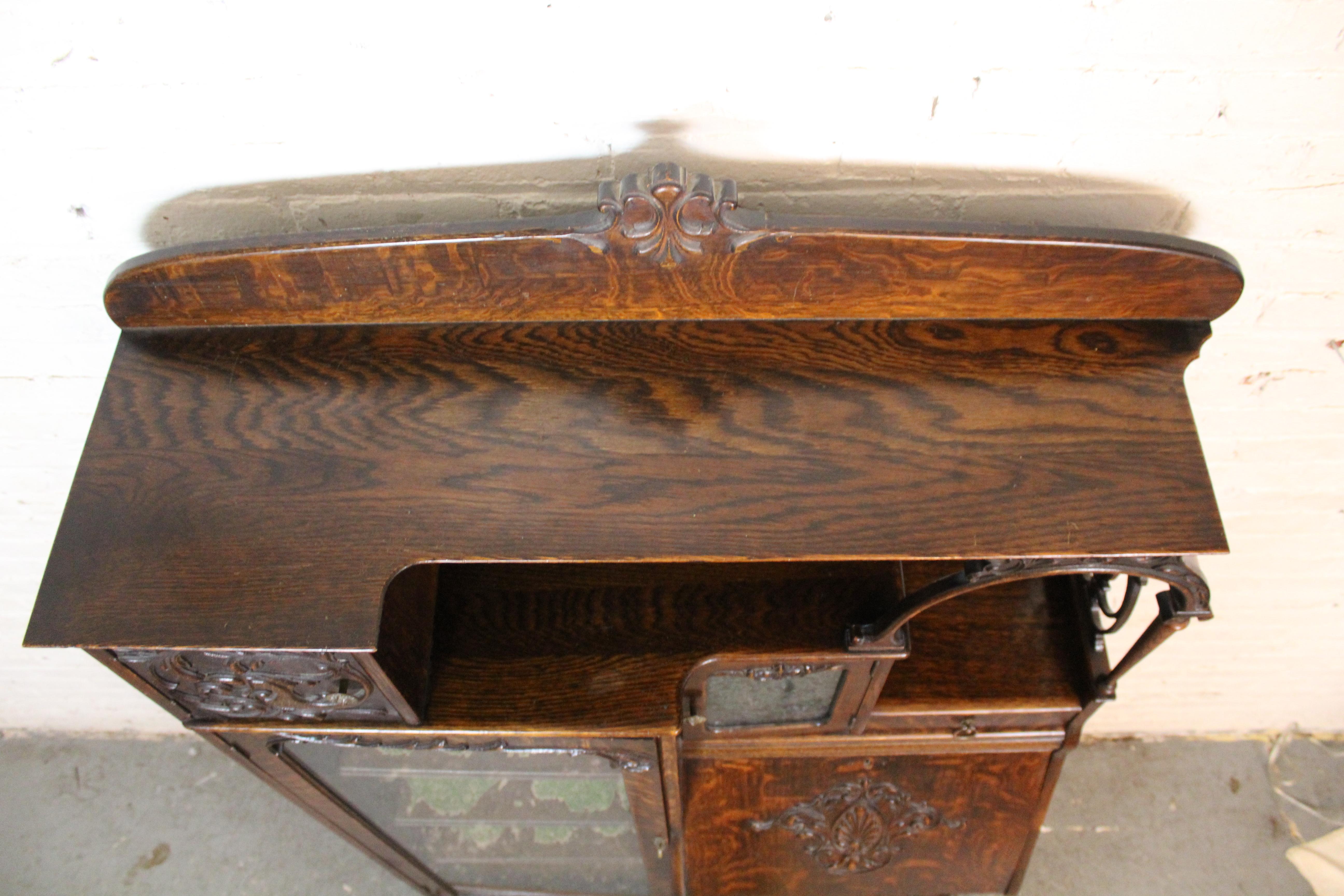 Antique Side by Side Secretary / Display For Sale 8