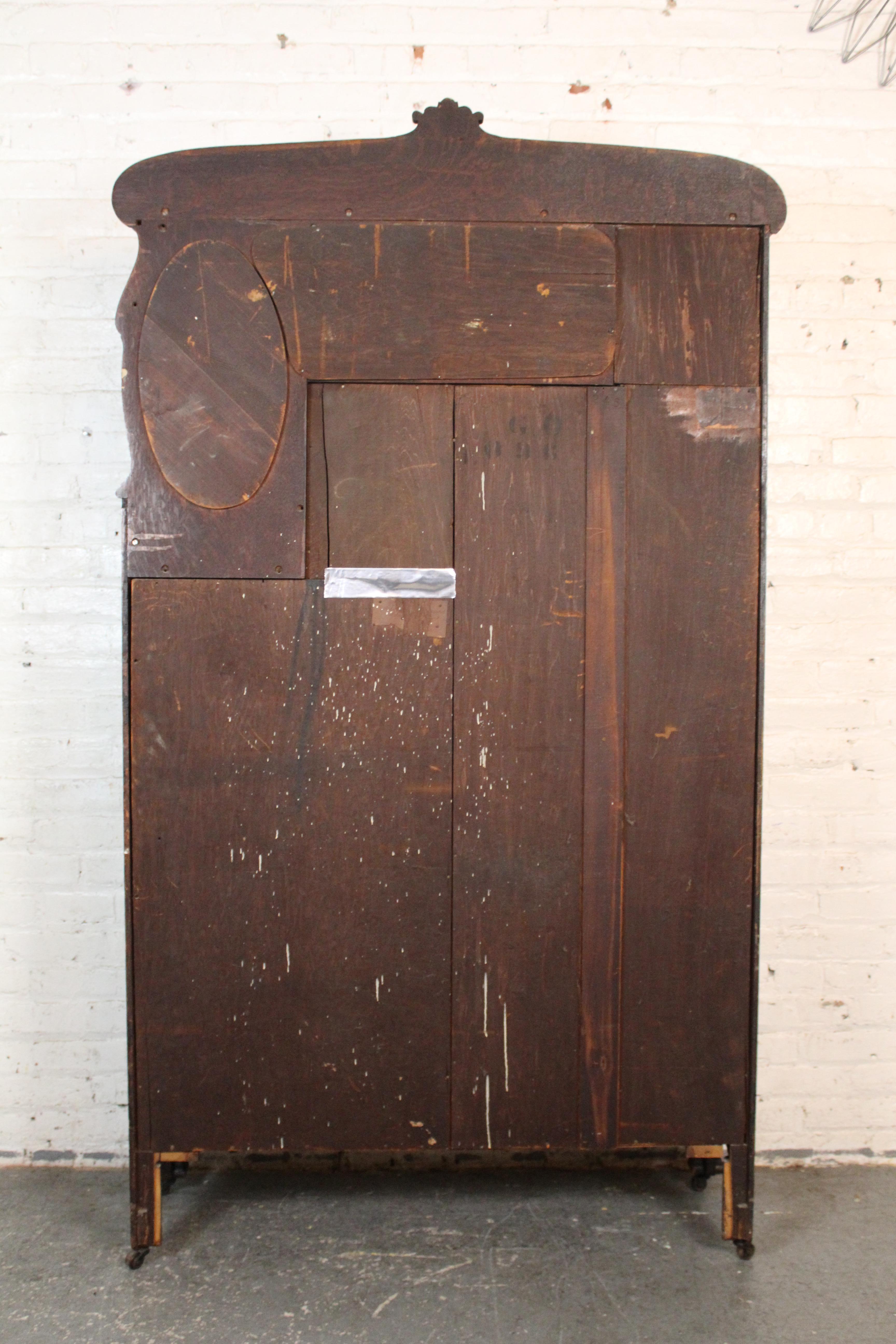 Antique Side by Side Secretary / Display For Sale 11