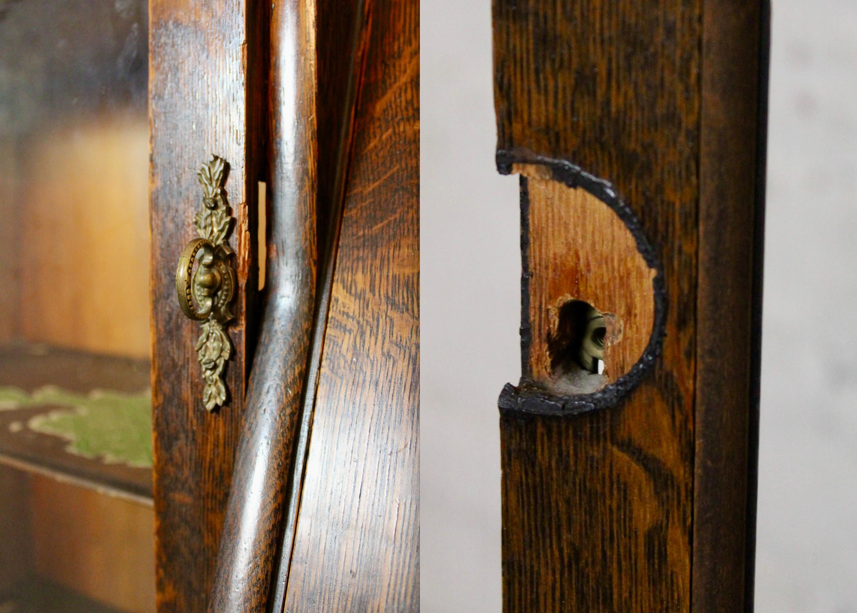 Antique Side by Side Secretary / Display For Sale 12