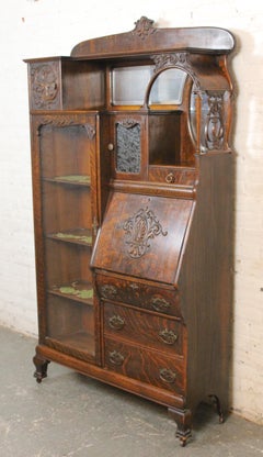 Antique Side by Side Secretary / Display