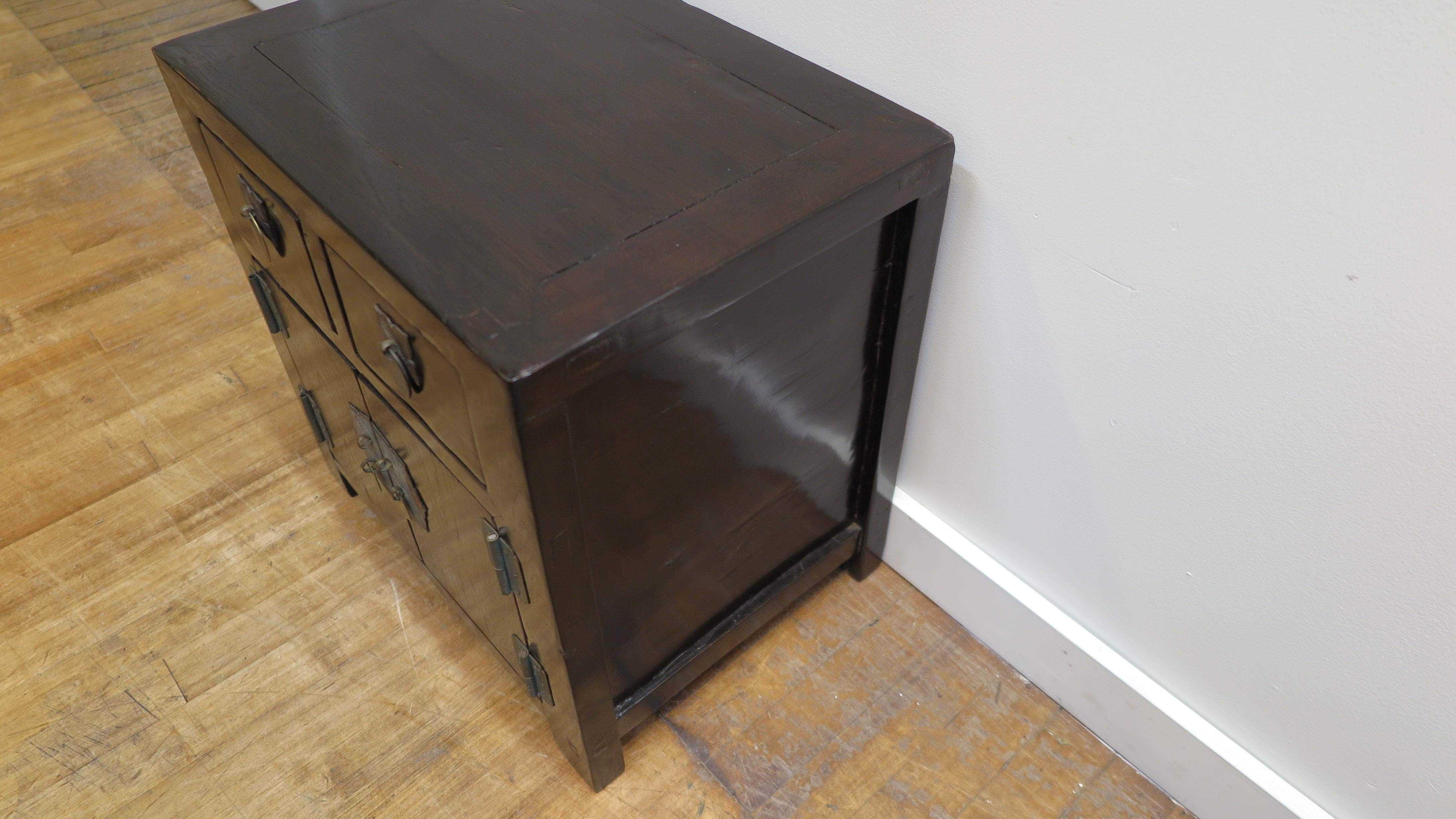 Antique Side Cabinet  In Good Condition For Sale In New York, NY