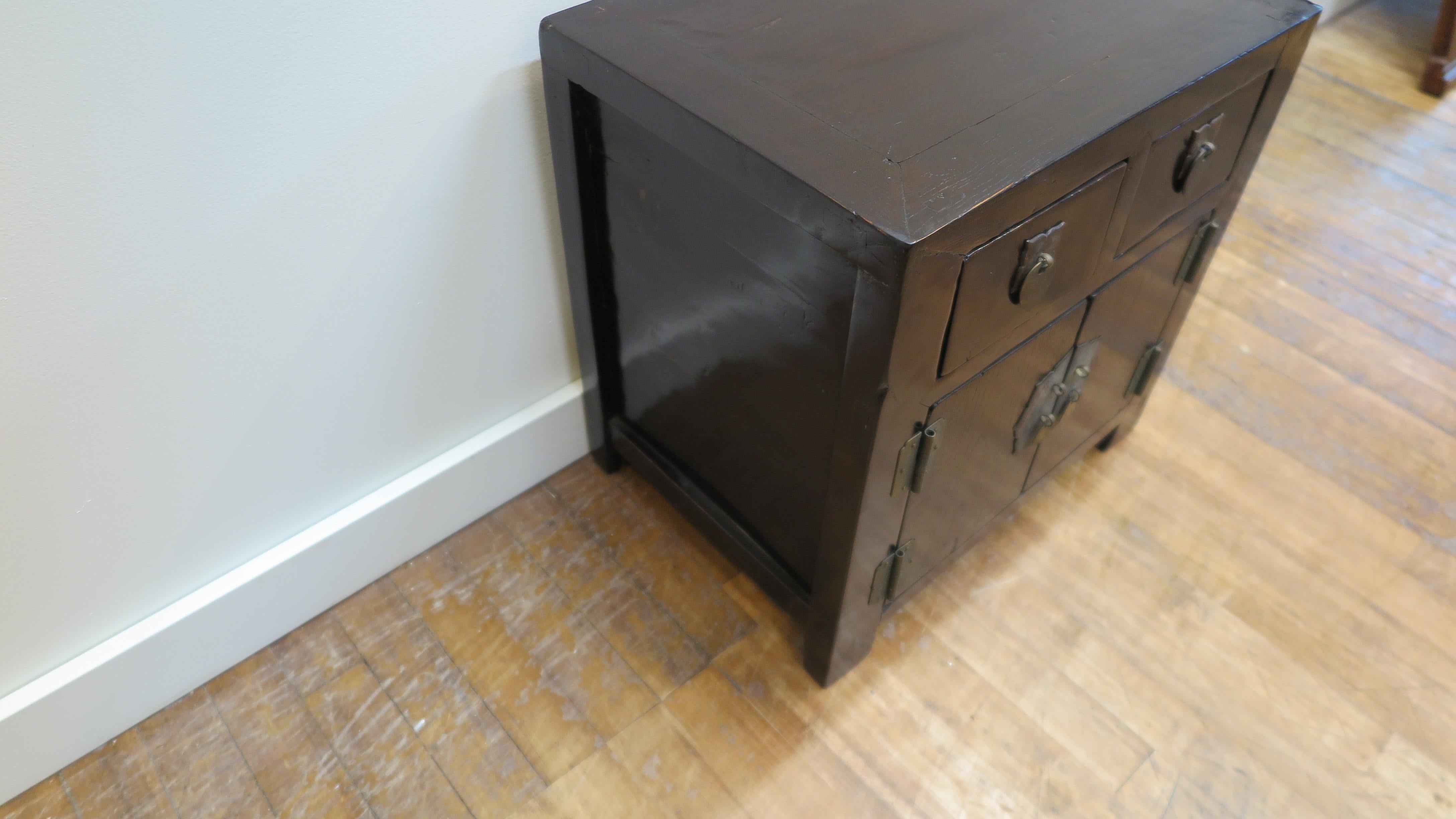 Early 20th Century Antique Side Cabinet  For Sale