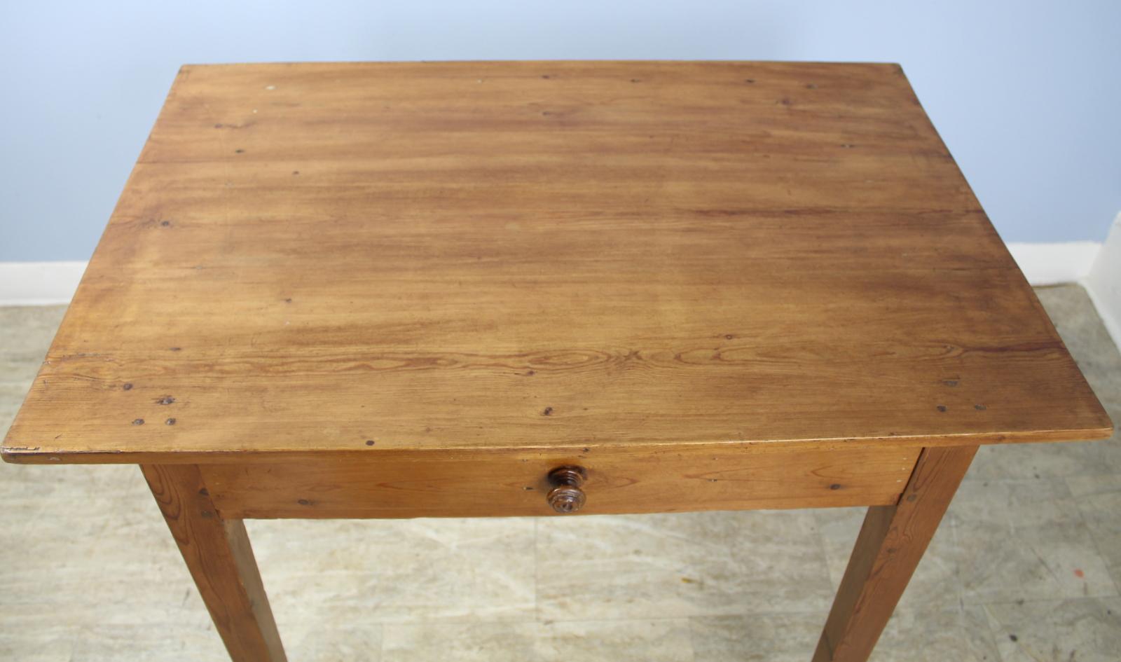Antique Side or Writing Table in Pine 1