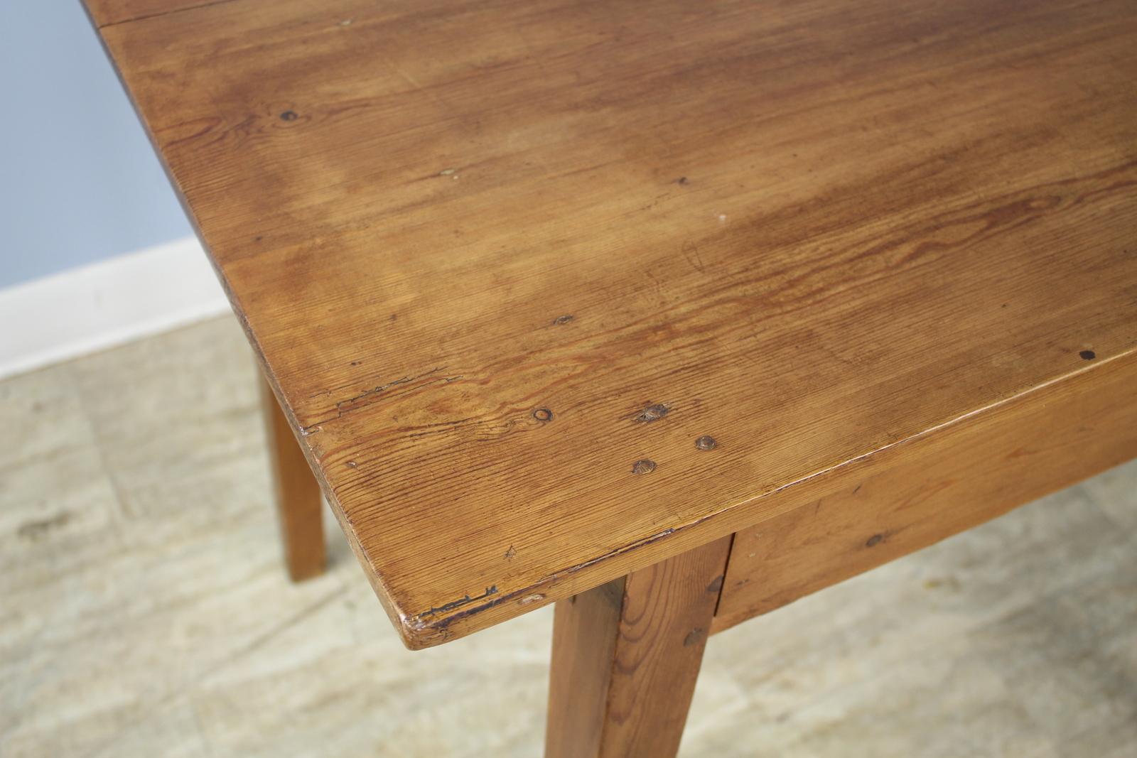 Antique Side or Writing Table in Pine 2