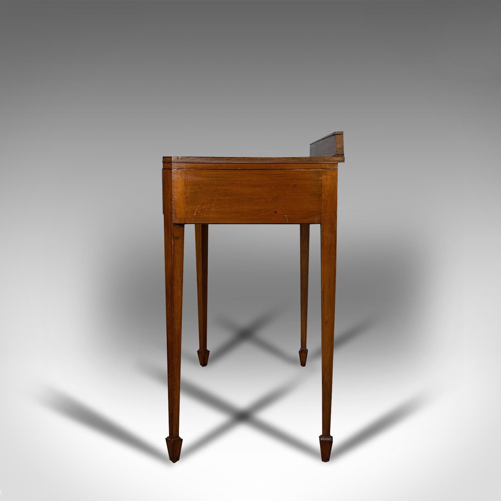 20th Century Antique Side Table, English, Mahogany, Buffet, Server, Hamptons, Edwardian, 1910 For Sale