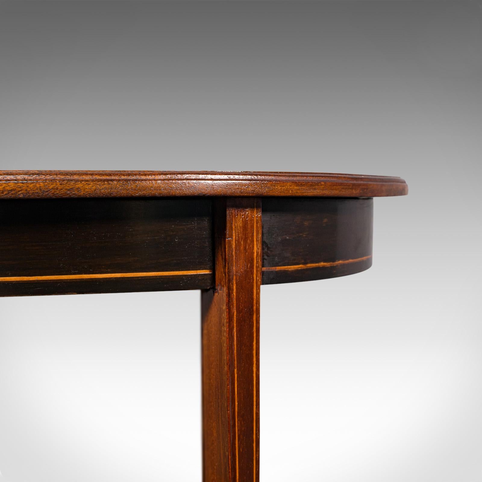 Antique Side Table, English, Mahogany, Walnut, Lamp, Occasional, Regency, C.1820 5