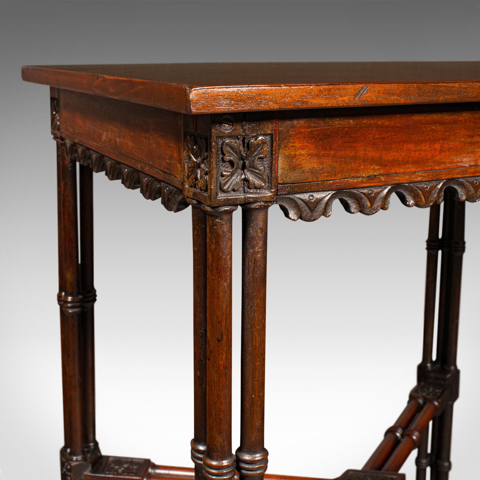 Antique Side Table, English, Occasional, Chippendale Taste, Georgian, Circa 1800 For Sale 1