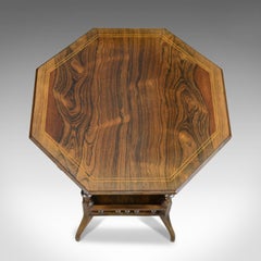 Antique Side Table, English, Victorian, Rosewood, Occasional, circa 1890
