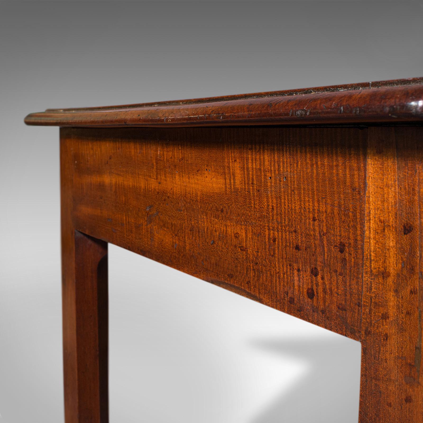 Antique Side Table, English, Writing Desk, Console, Window, Georgian, circa 1800 4