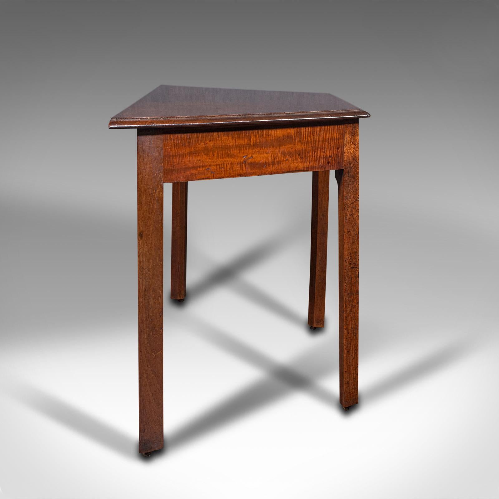 Antique Side Table, English, Writing Desk, Console, Window, Georgian, circa 1800 In Good Condition In Hele, Devon, GB