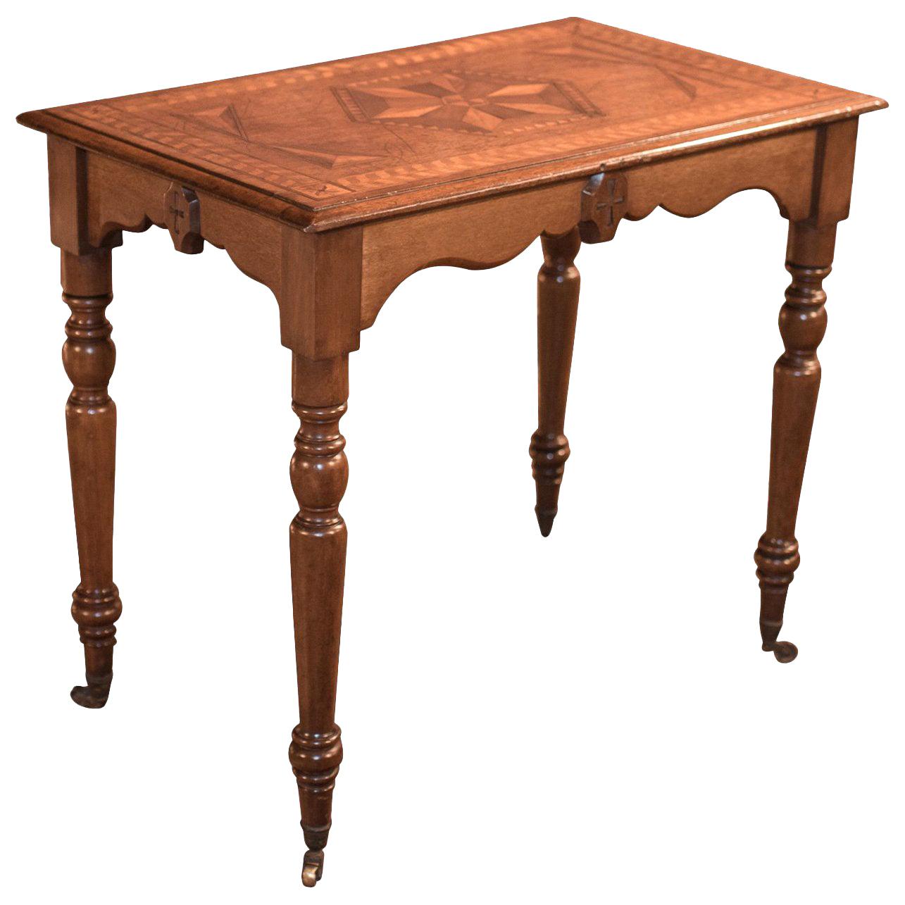 Antique Side Table, Georgian Oak, circa 1800