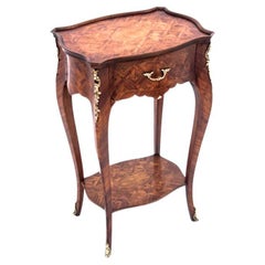 Antique Side Table with Drawer, France, circa 1910