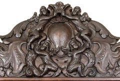 Antique Sideboard, Buffet, Victorian Sideboard, Carved Oak, Scotland, 1870