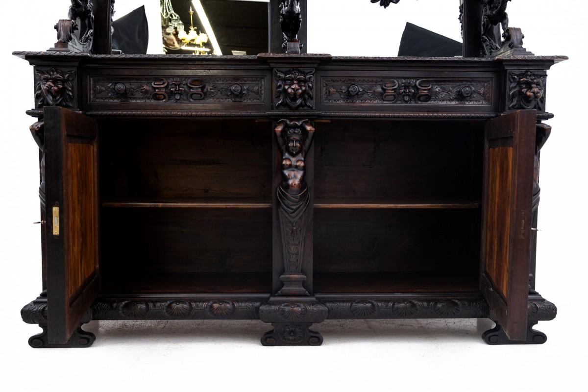Buffet ancien - commode, France, vers 1820. Bon état - En vente à Chorzów, PL