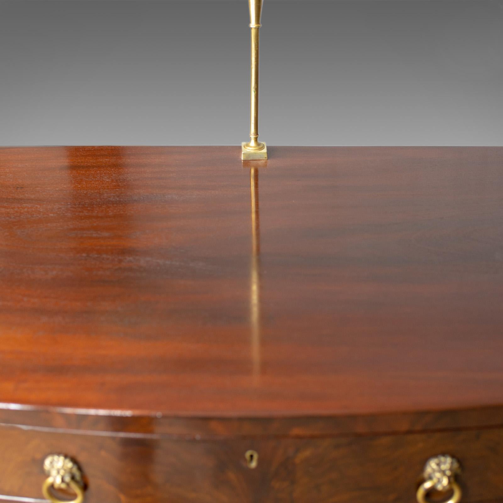 Antique Sideboard, English, Regency, Server, Mahogany, 19th Century, circa 1830 1