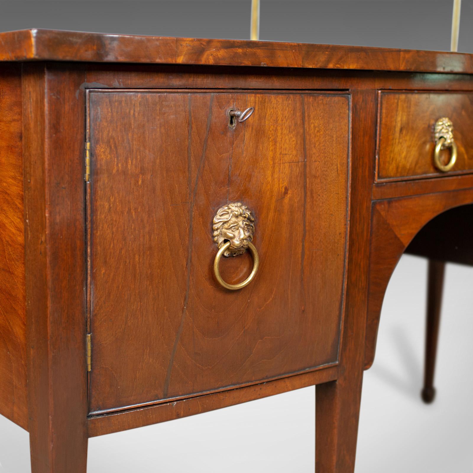 Antique Sideboard, English, Regency, Server, Mahogany, 19th Century, circa 1830 2