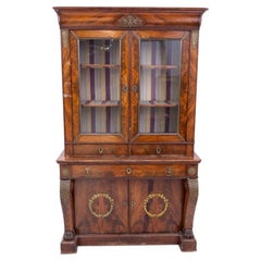 Antique sideboard from the end of the 19th century, Western Europe.