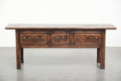 Antique sideboard in English style 19th century with a rural appearance