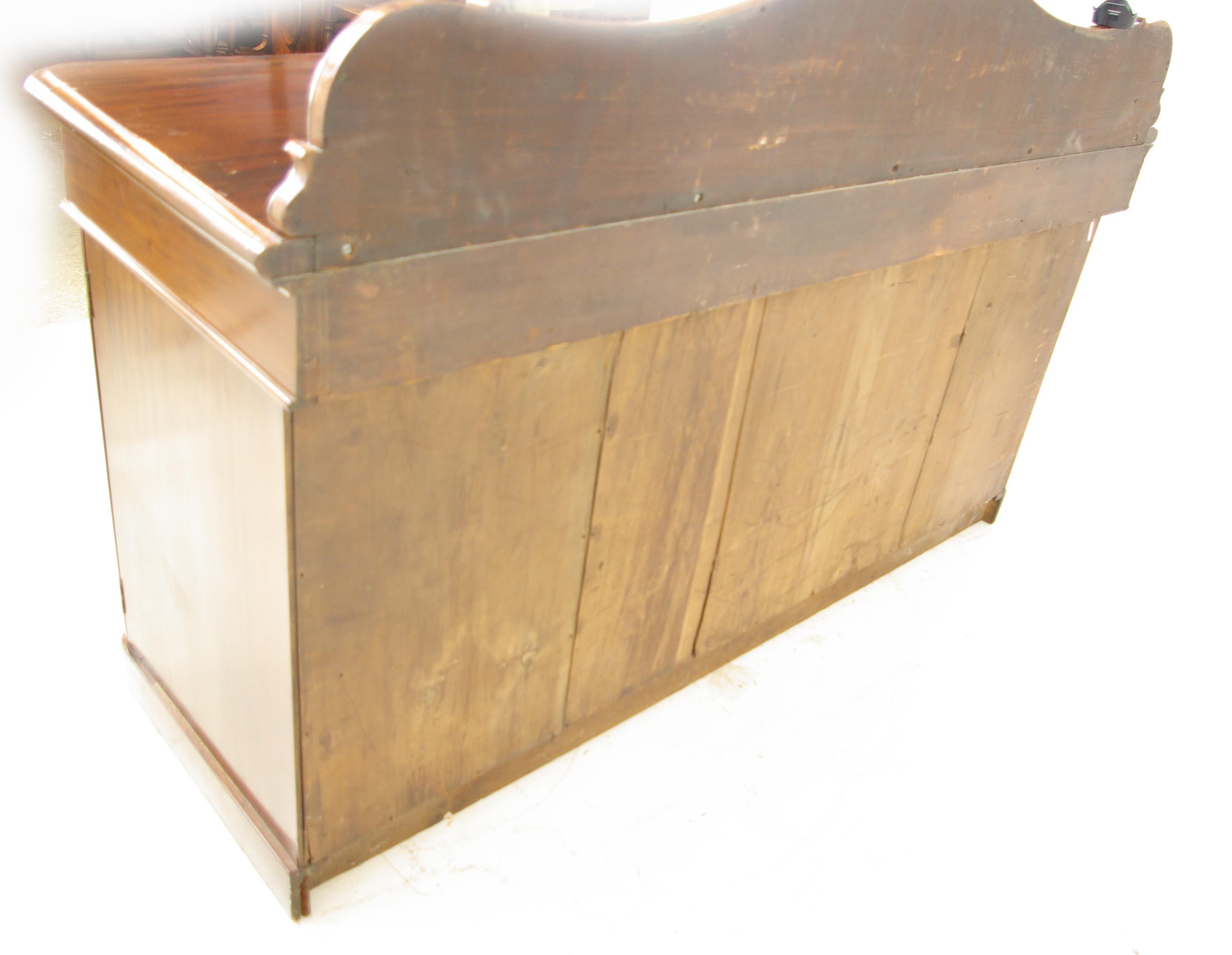 Antique Sideboard, Walnut Buffet, Chiffonier, Scotland, 1880, B1155 8