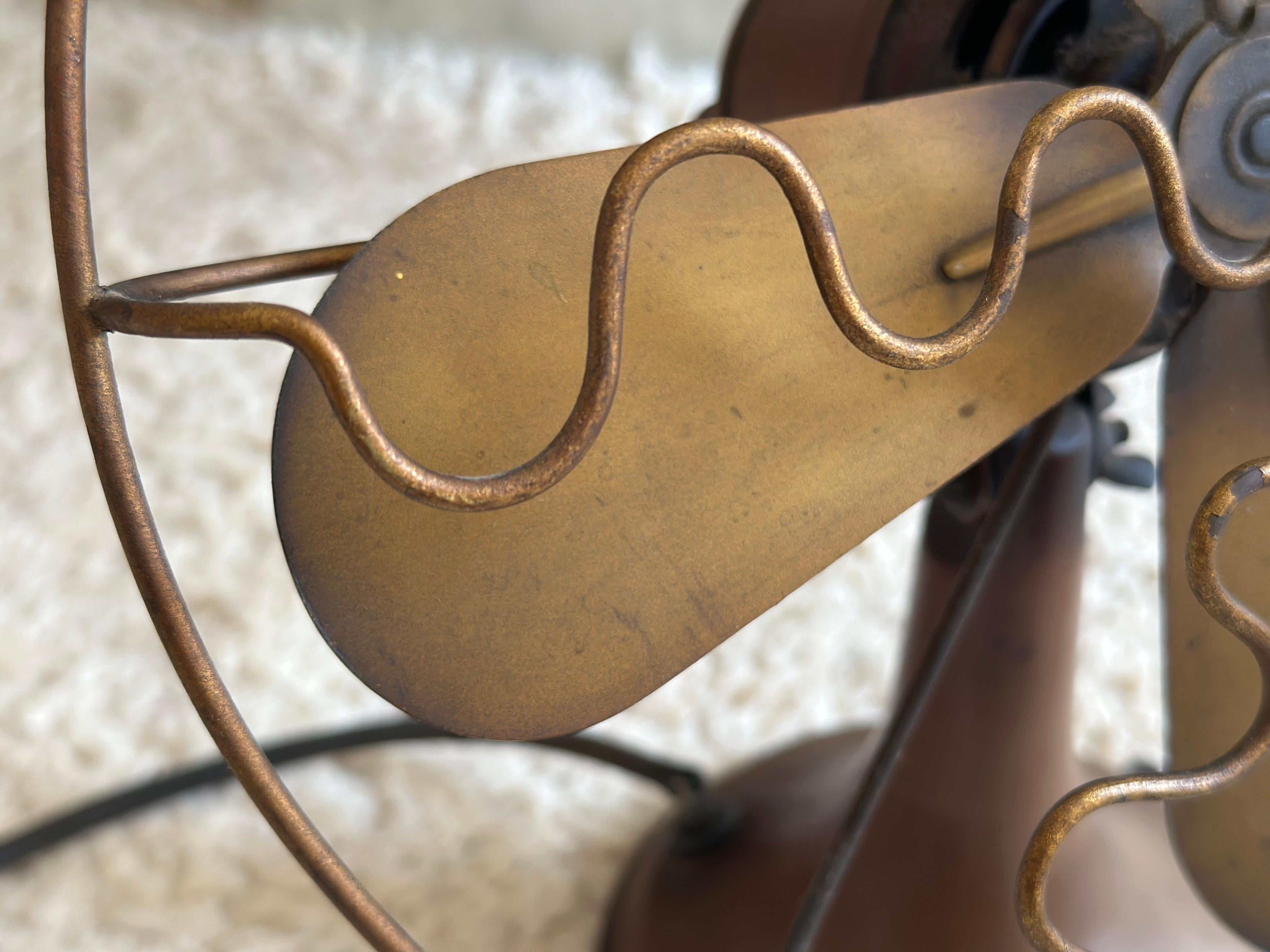 Antique Siemens Art Deco Bakelite & Brass Fan, 1920s For Sale 9