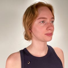 Antique Signed American Edwardian 14k Gold and Amethyst Stick Pin