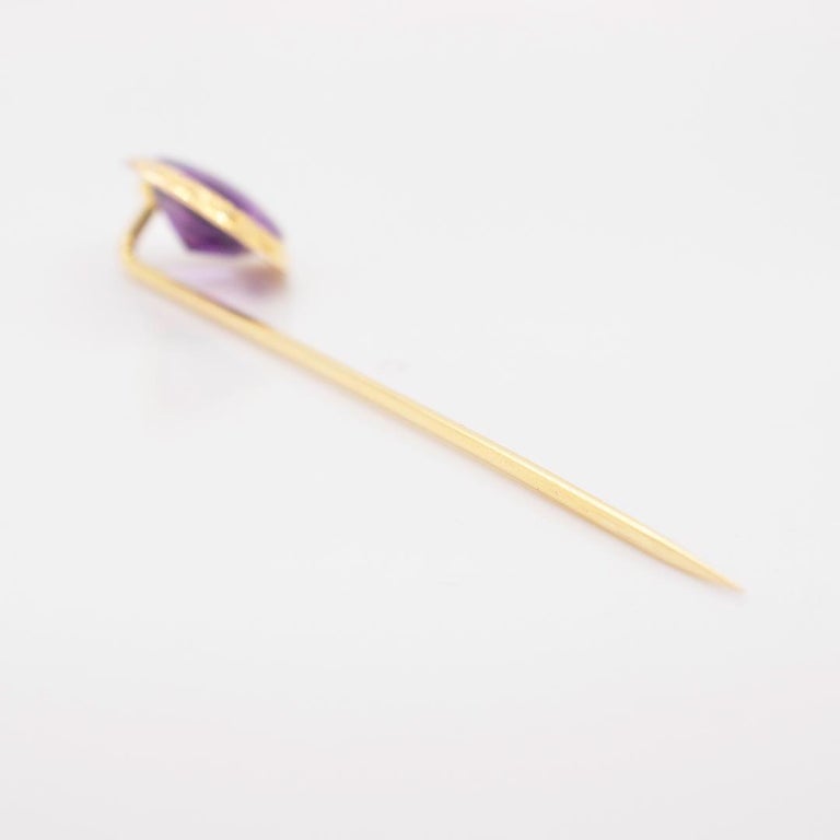 Broche Bâton/sceptre En Or 18 Carats Et Diamants – Style Edwardian, Belle Antiquité