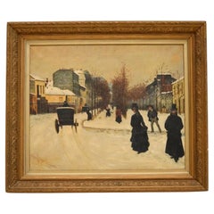 Antique Signed and Framed Oil Painting