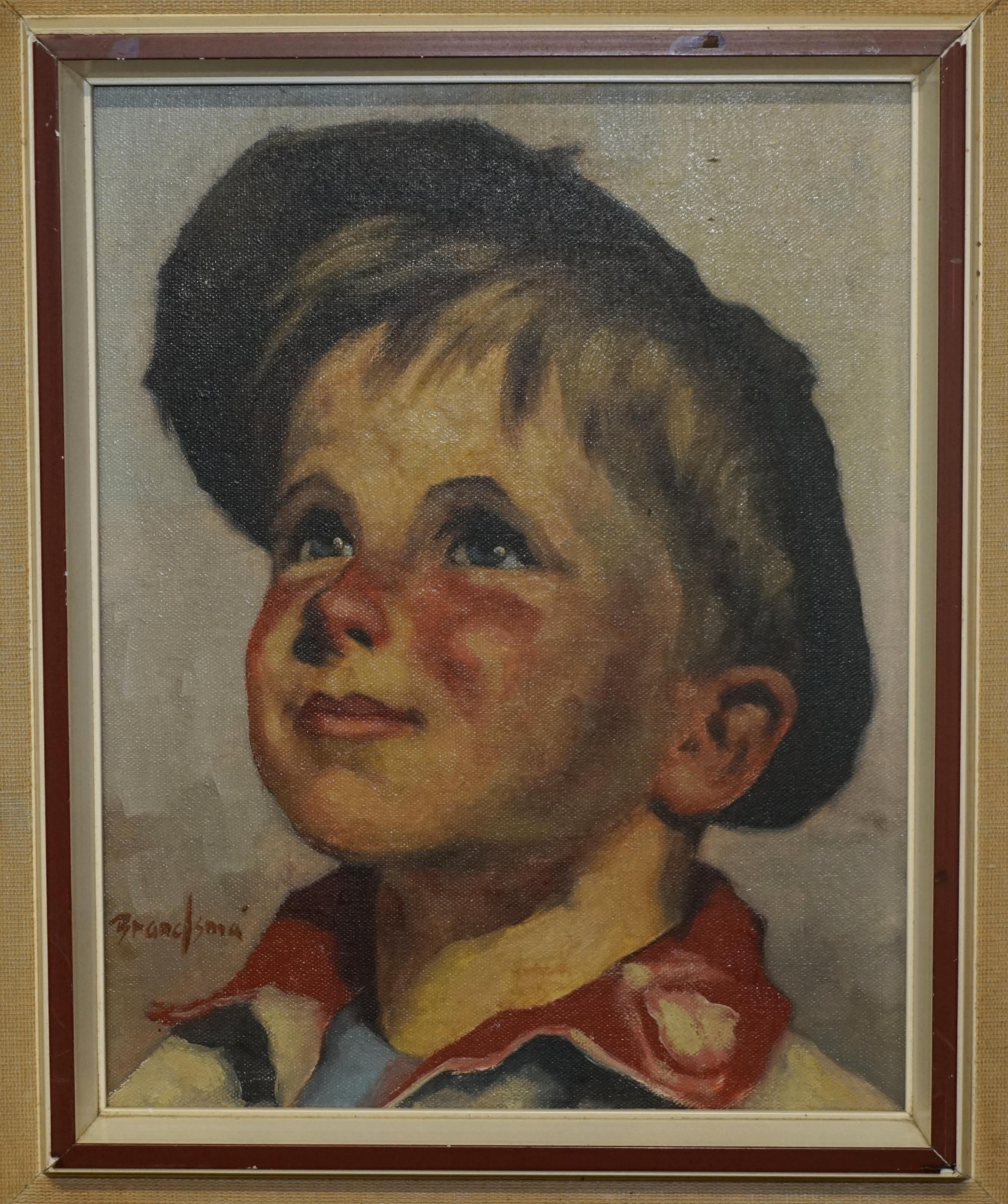 We are delighted to offer for sale this lovely original circa 1930s Belgium oil on canvas of young boy in a cap which is part of a suite

I have seven of these lifestyle, natural Dutch and Belgium oil paintings, the others are all listed under my
