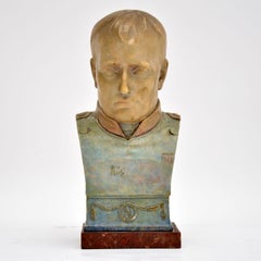 Antique Signed Bust of Napoleon Bonaparte