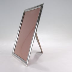 Antique Signed Wang Hing & Co. Chinese Export Silver Photo / Picture Frame