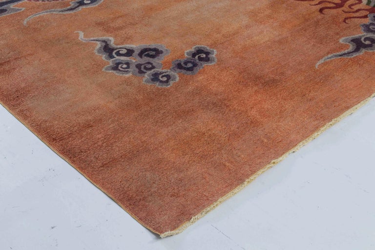 Authentic Chinese Handmade Silk Rug at 1stDibs