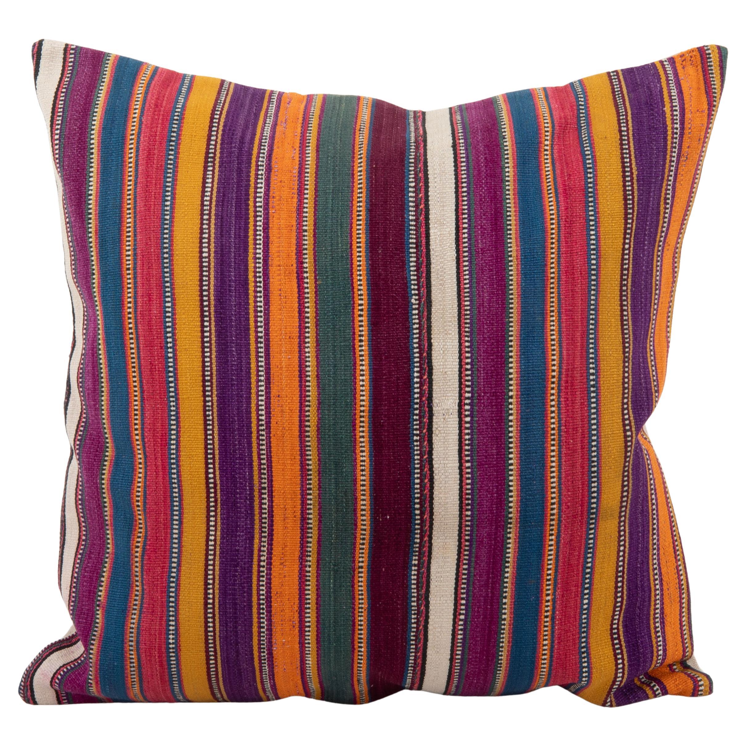 Antique Silk Jajim Pillowcase, Azarbaijan For Sale