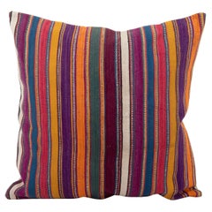 Antique Silk Jajim Pillowcase, Azarbaijan