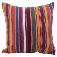 Antique Silk Jajim Pillowcase, Azerbaijan