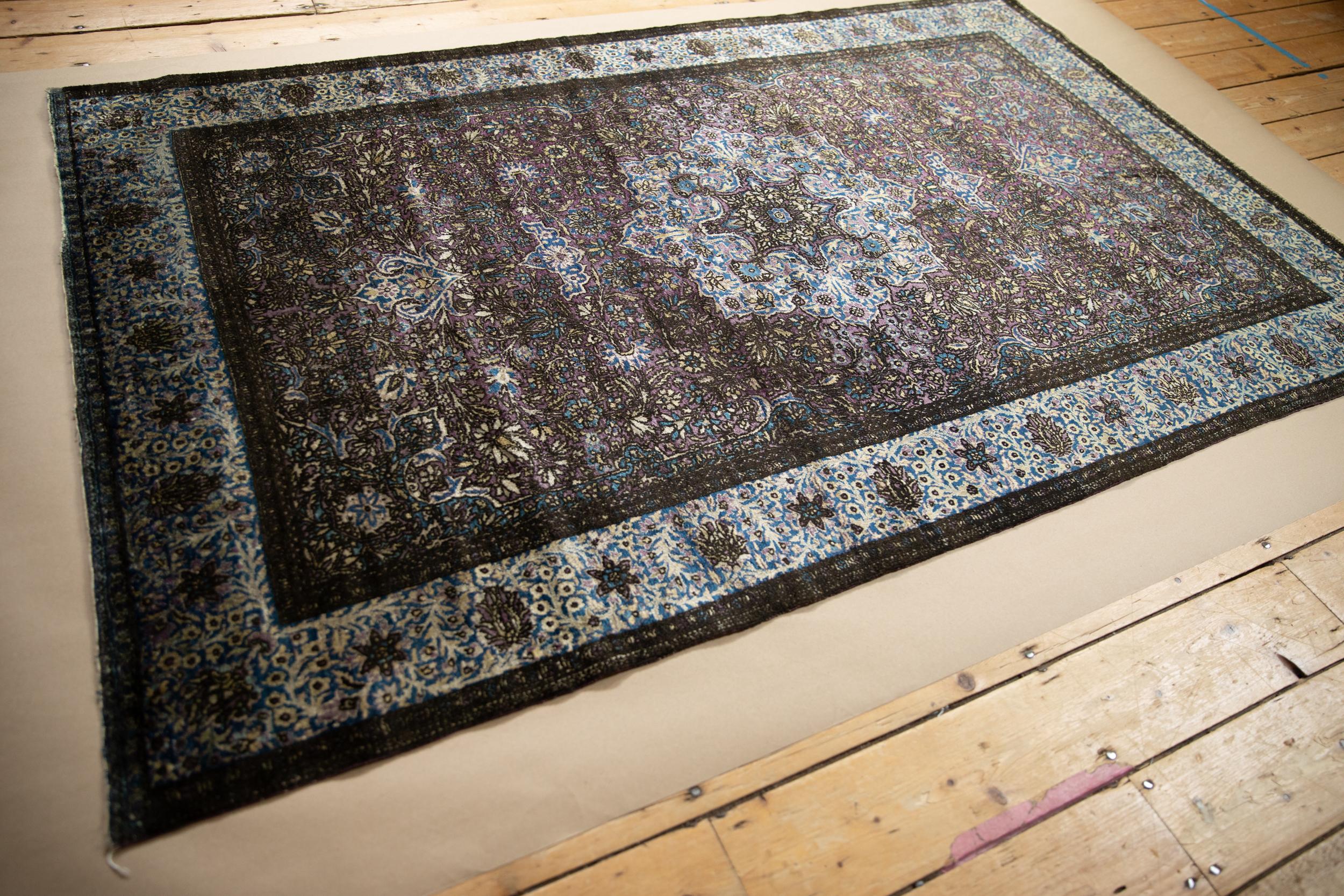 Antiker Kashan-Teppich aus Seide (20. Jahrhundert) im Angebot