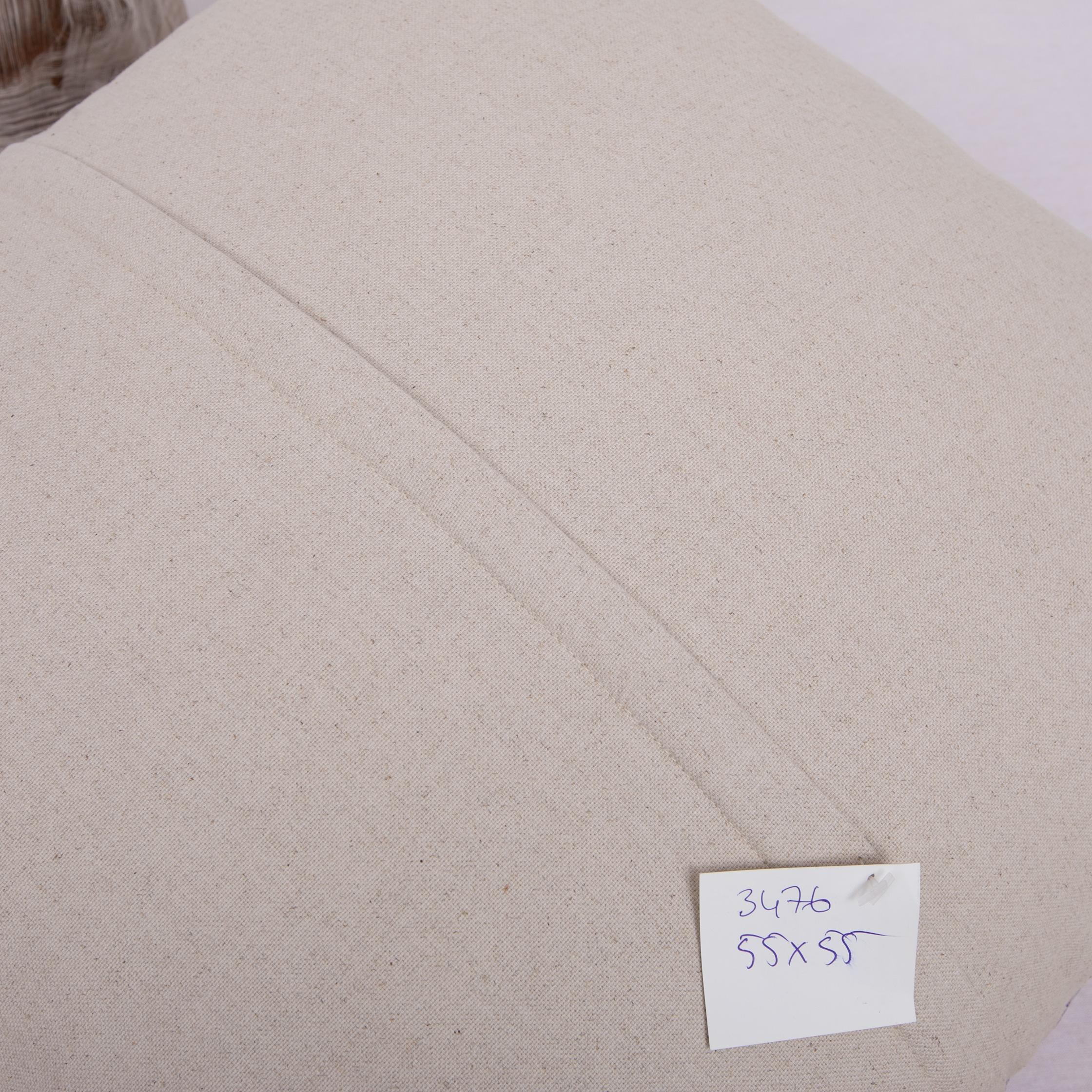 Cotton Antique Silk Pillowcase/Cushion Cover Made from an Early 20th C. Uzbek Silk