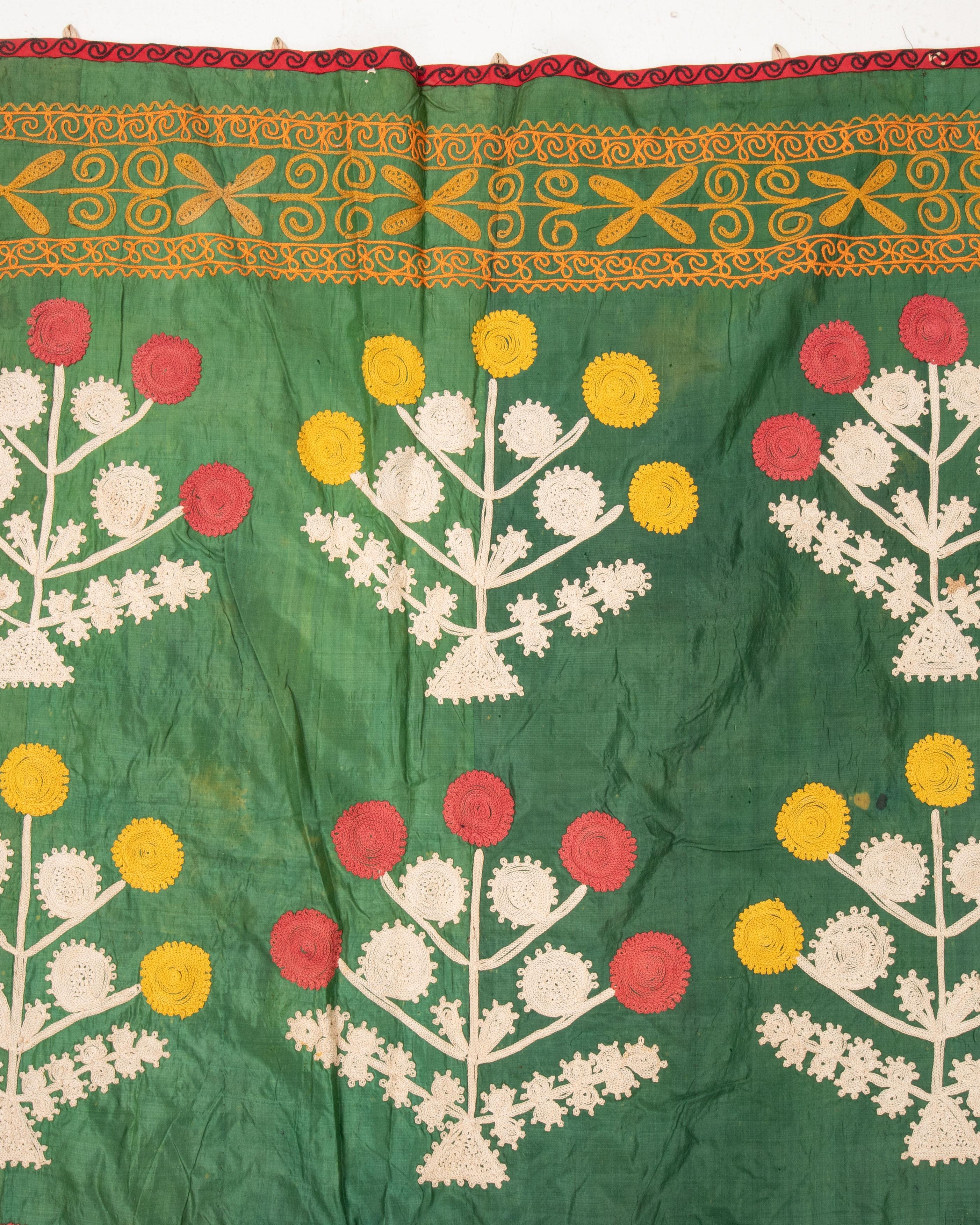 Seda antigua Suzani , Uzbekistán 1900s siglo XX en venta