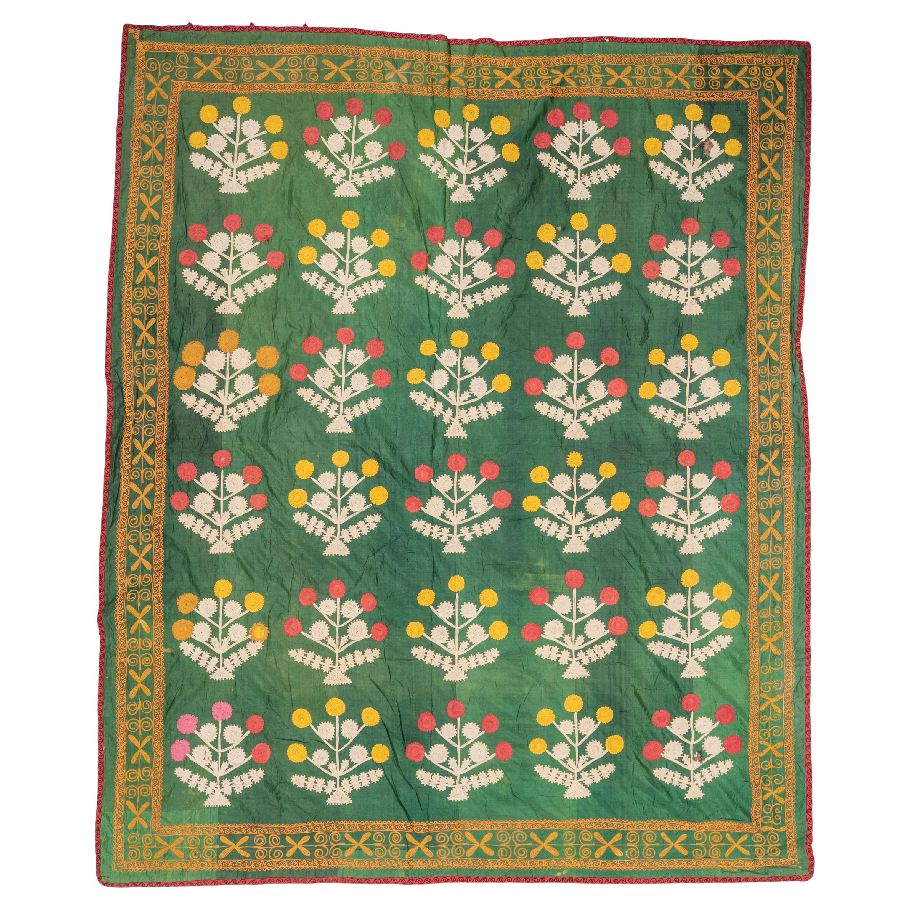 Seda antigua Suzani , Uzbekistán 1900s en venta