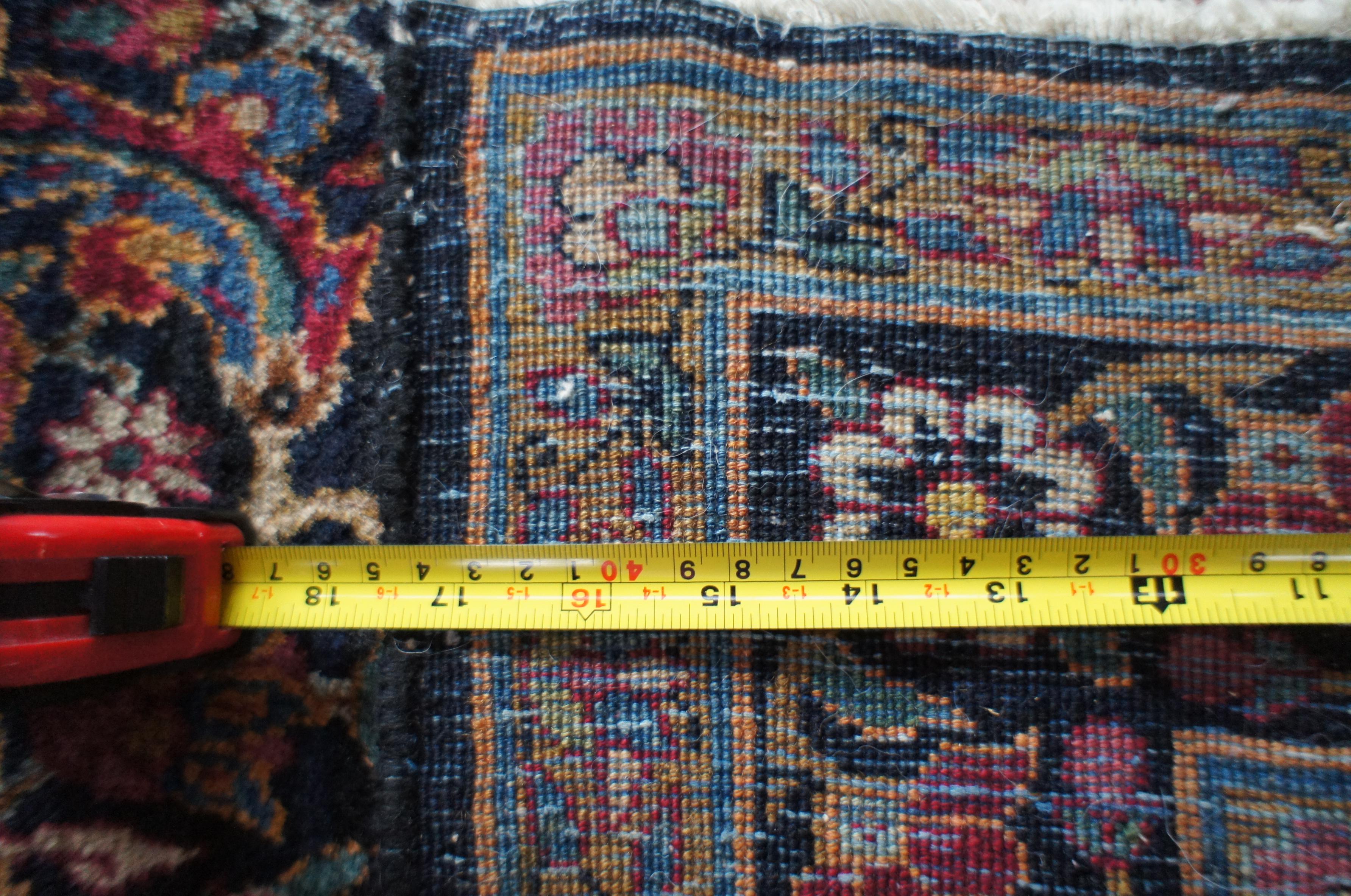 Antico tappeto in seta e lana Tabriz, persiano annodato a mano, geometrico, del palazzo di Bokhara in vendita 7