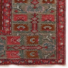 Antiker Sivas-Teppich mit Seidenschuß - Ende 19. Jahrhundert