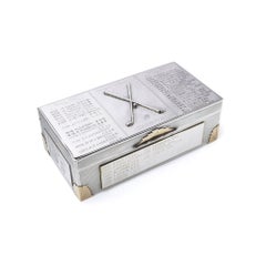 Antique Silver and 9KT Gold Golf Presentation Box, Walker & Hall, Sheffield 1932