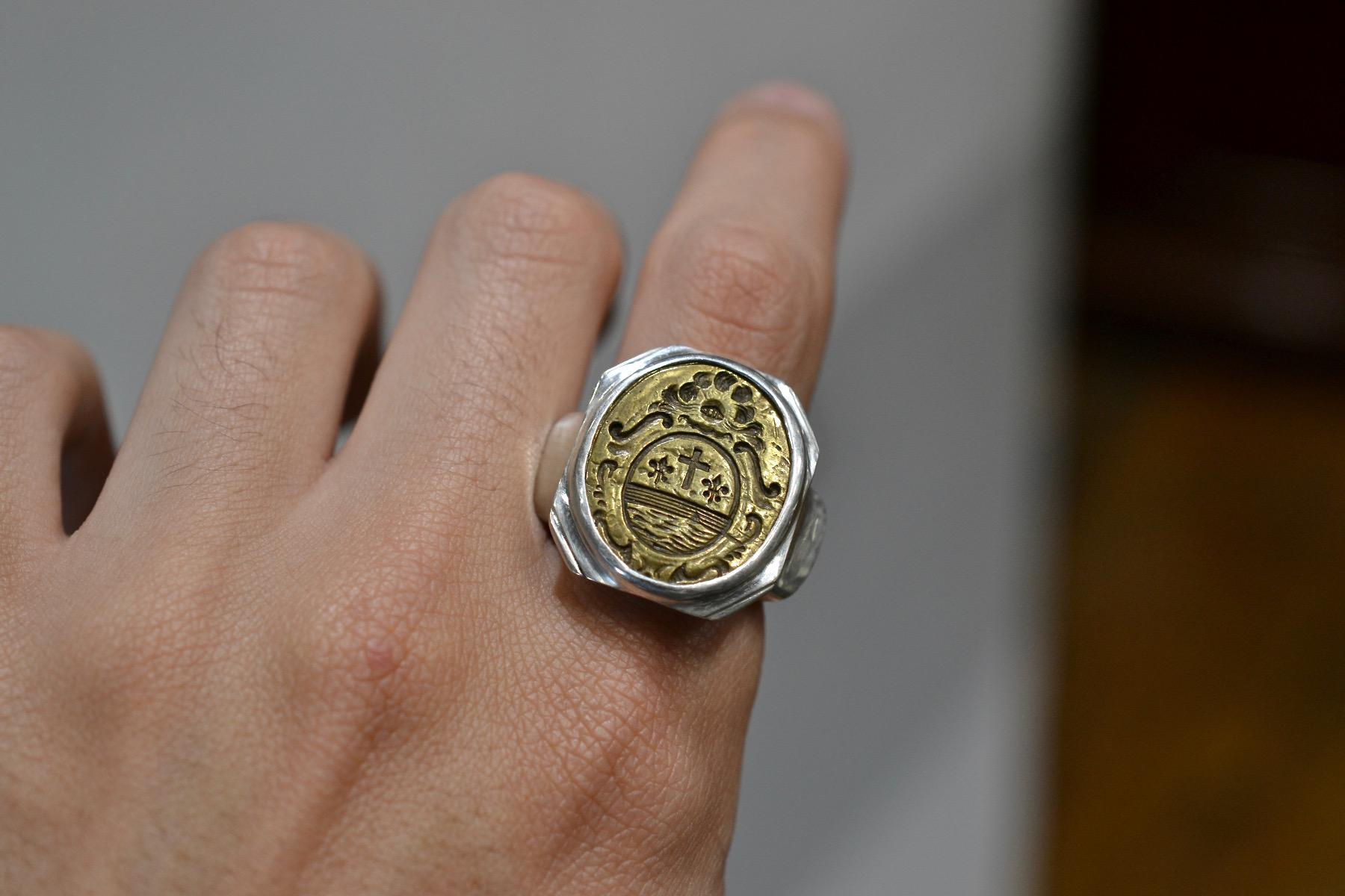 silver aggie ring
