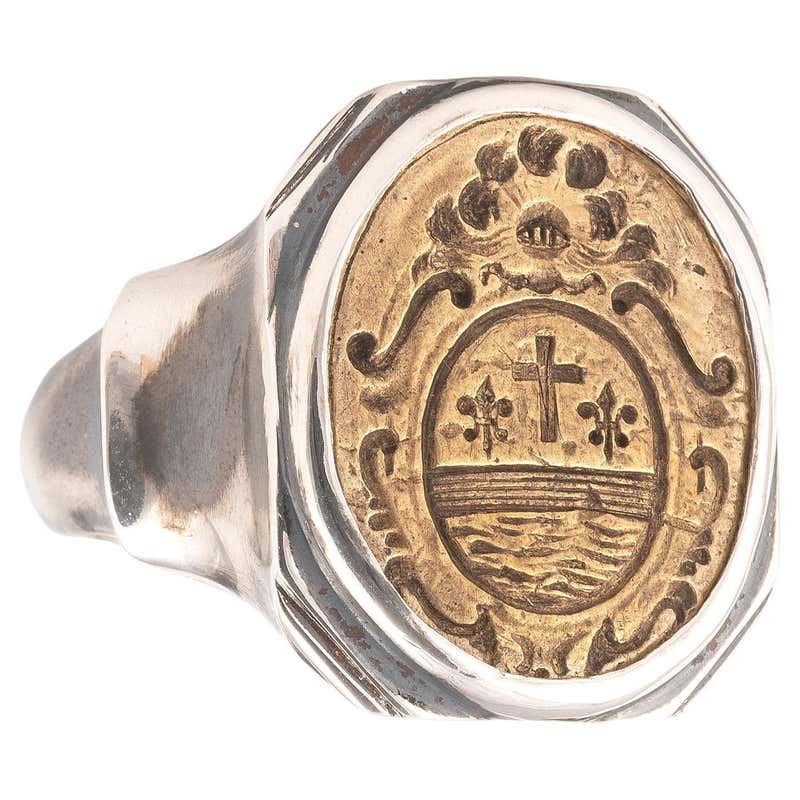 Medieval Byzantine Garnet Gold Men's Signet Ring at 1stDibs | byzantine ...