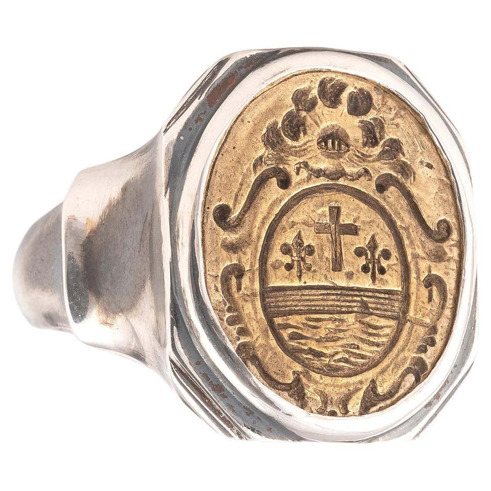Medieval Byzantine Garnet Gold Men's Signet Ring at 1stDibs | byzantine ...