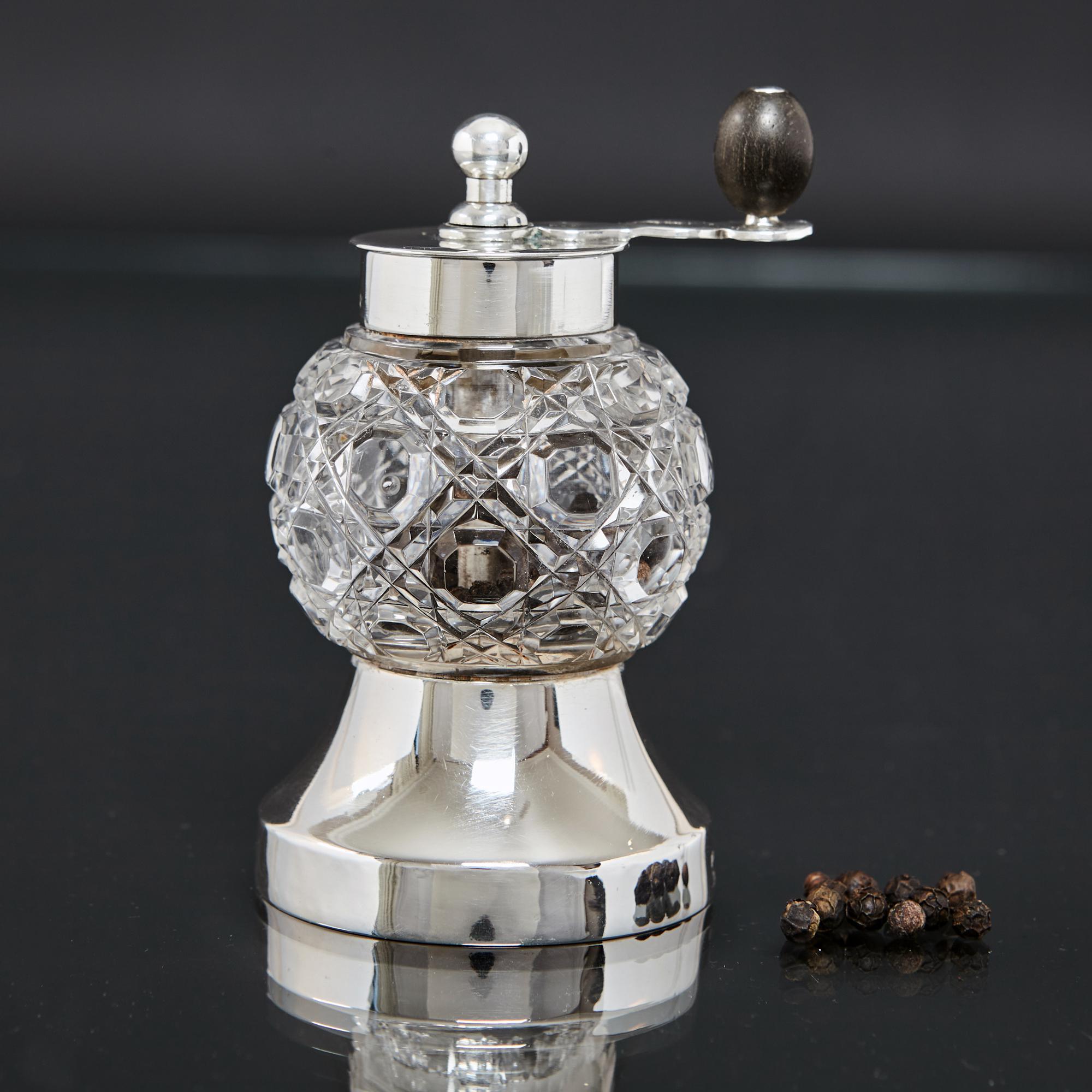 antique pepper mill