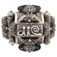 Antikes Silberarmband Nordafrika Maghreb Algerien Silber