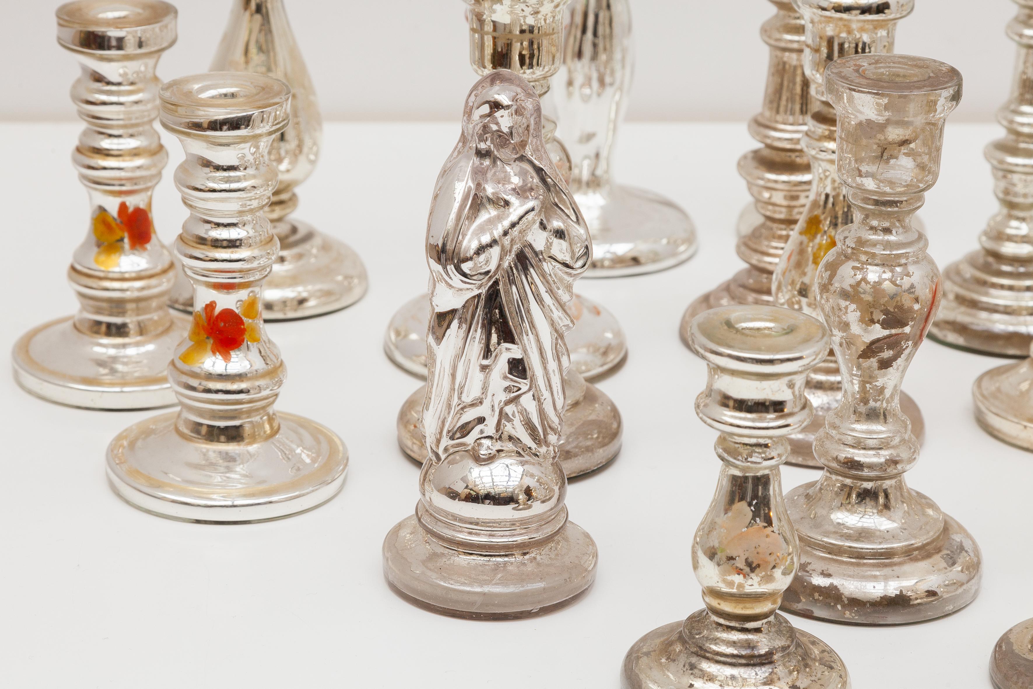 Antico set di candelabri d'argento da 20 pezzi ' Farmer Silver', XIX secolo in vendita 2